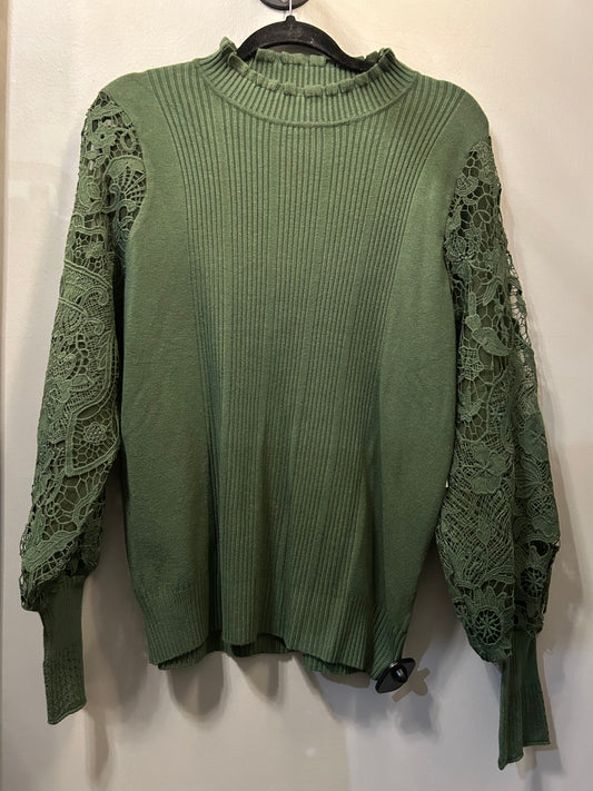 Sweater By Sioni In Green, Size: L