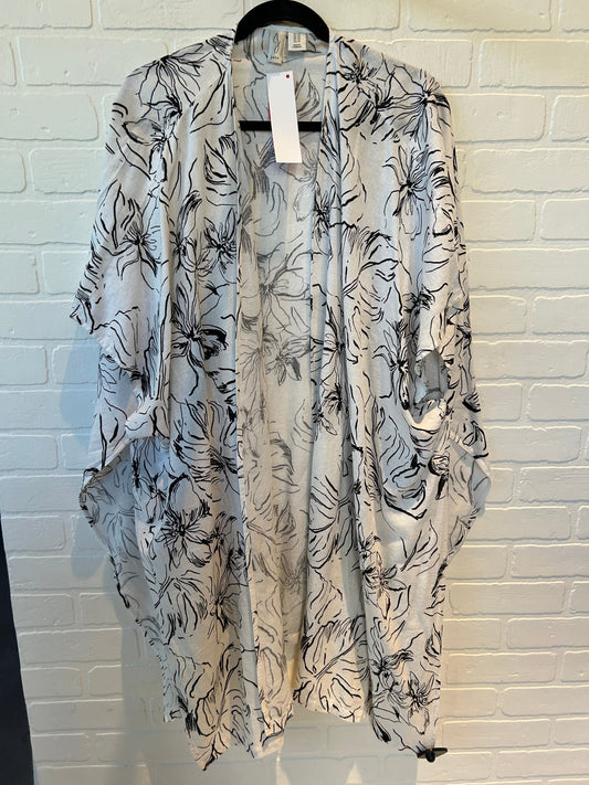 Kimono By Joie In Black & White, Size: Osfm