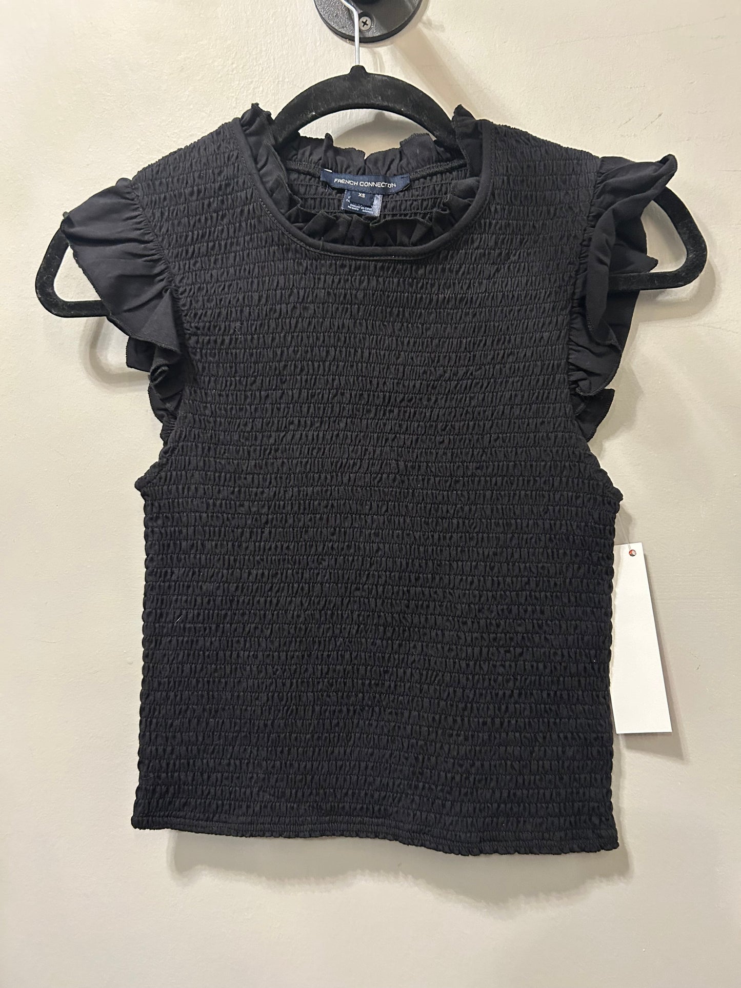 Top Sleeveless By French Connection In Black, Size: Xs