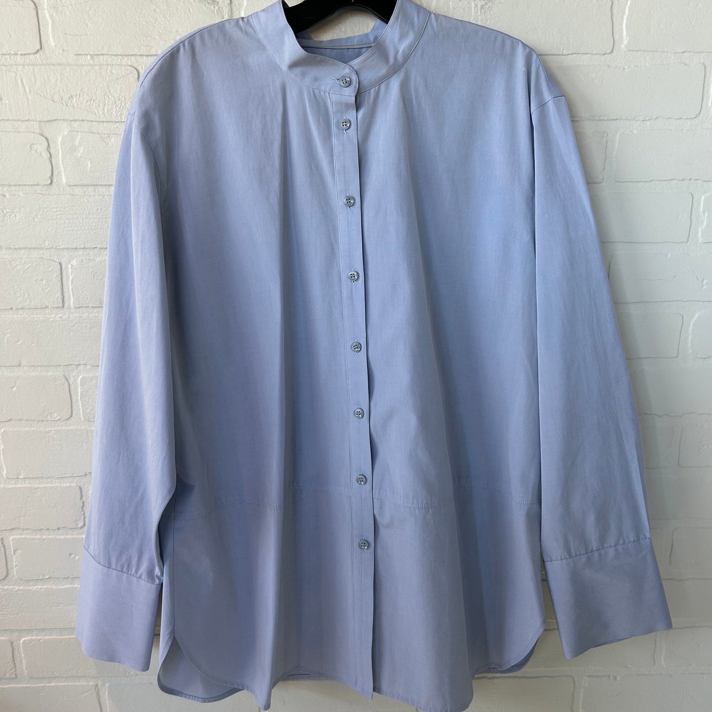 Top Long Sleeve By Nordstrom In Blue, Size: Xl