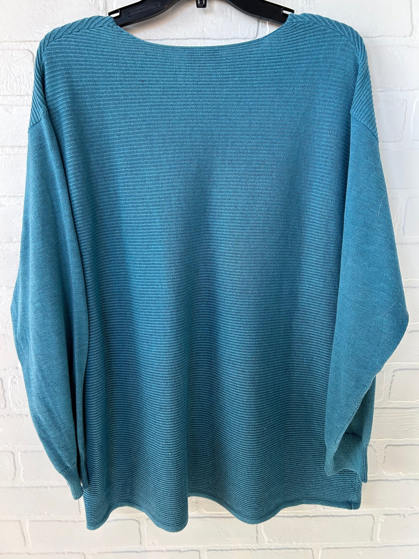 Sweater By Ella Moss In Blue, Size: Xl