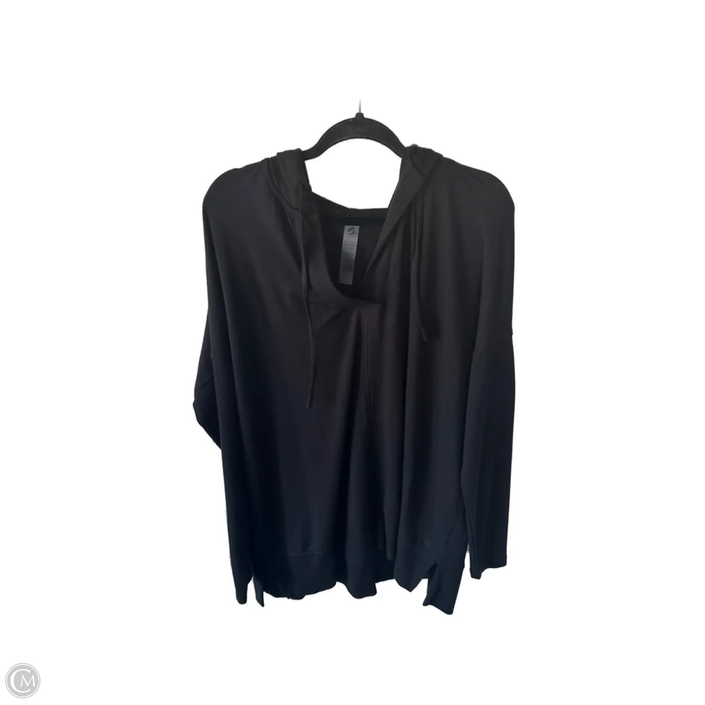 Sweatshirt Hoodie By Lou And Grey In Black, Size: Xl