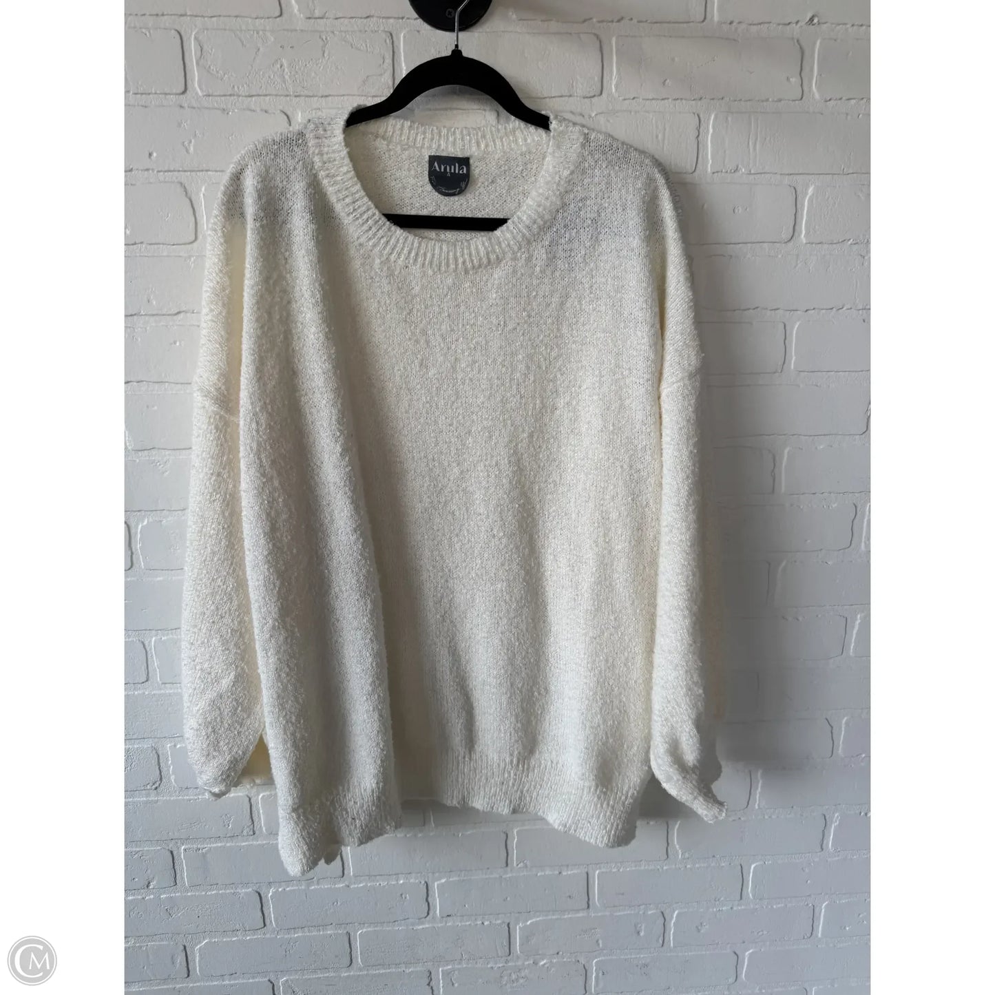 Sweater By arula In Cream, Size: 1x