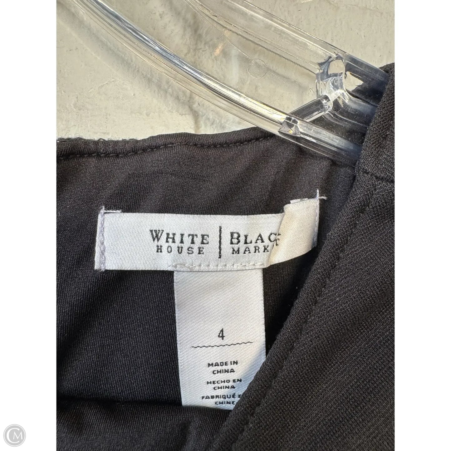 Dress Work By White House Black Market In Black & White, Size: S