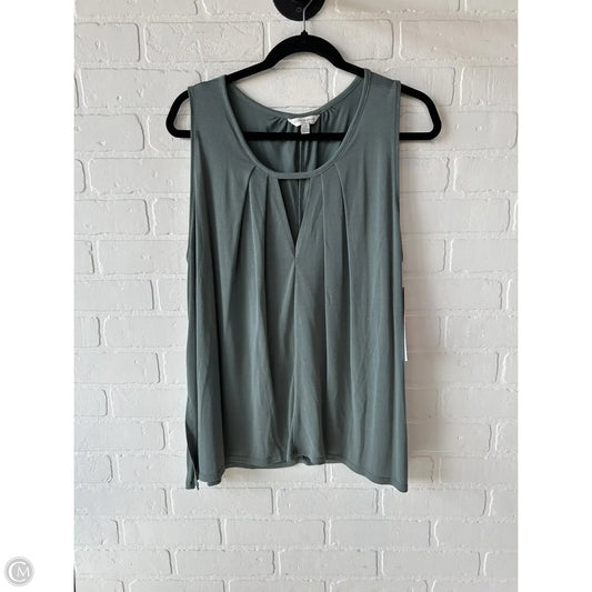 Top Sleeveless By Lucky Brand In Green, Size: L