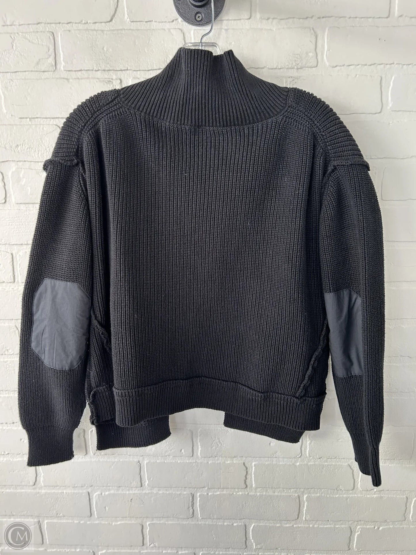 Sweater Cardigan By Clothes Mentor In Black, Size: S