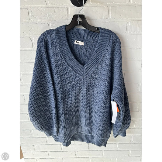 Sweater By So In Blue, Size: L