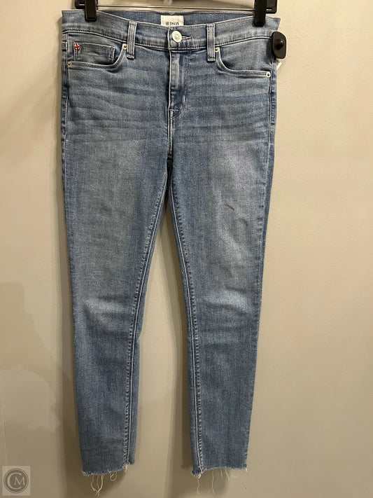 Jeans Skinny By Hudson In Blue Denim, Size: 4