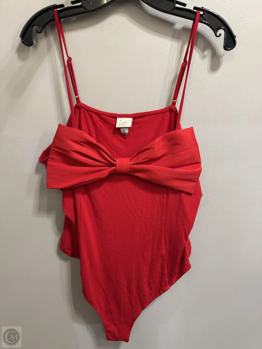 Bodysuit By A New Day In Red, Size: Xl