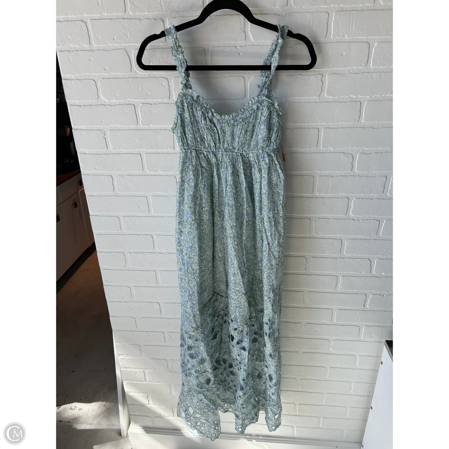 Dress Casual Maxi By Anthropologie In Blue, Size: Xxs