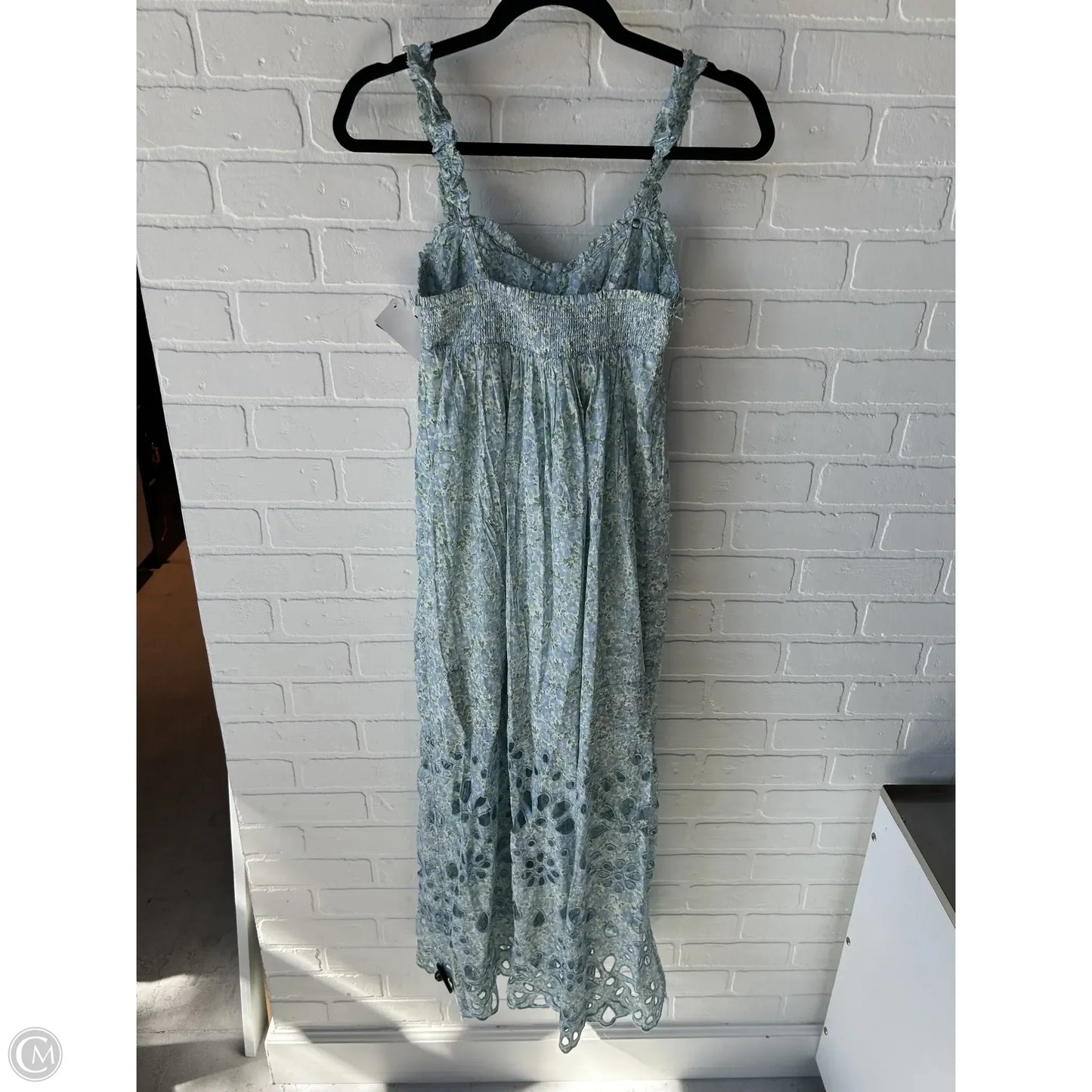 Dress Casual Maxi By Anthropologie In Blue, Size: Xxs