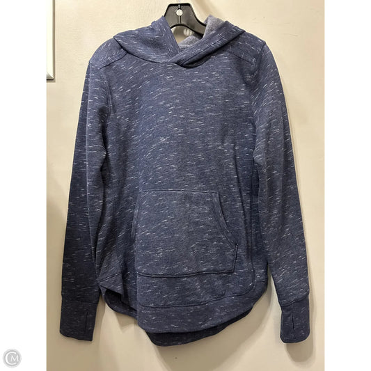 Athletic Sweatshirt Hoodie By Tek Gear In Blue, Size: M