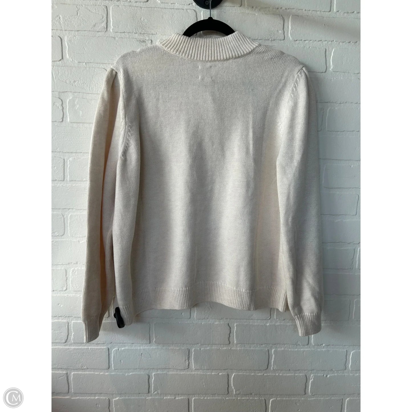 Sweater By Nic + Zoe In Cream, Size: Xxl