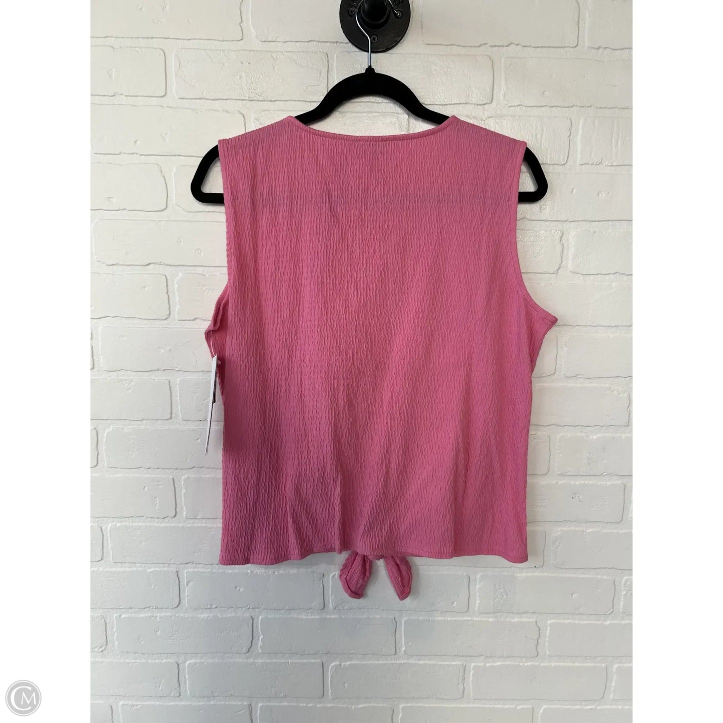 Top Sleeveless By Talbots In Pink, Size: Mp