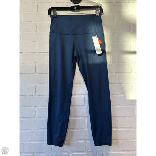 Athletic Leggings By Zella In Blue, Size: 4