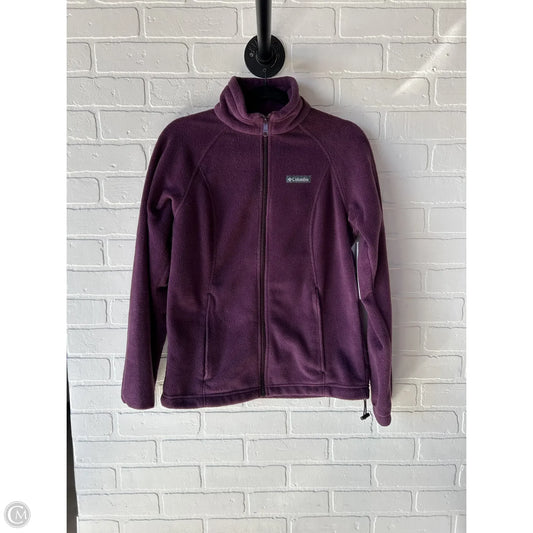 Jacket Fleece By Columbia In Purple, Size: S