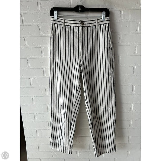 Pants Other By Madewell In Blue & Cream, Size: 2