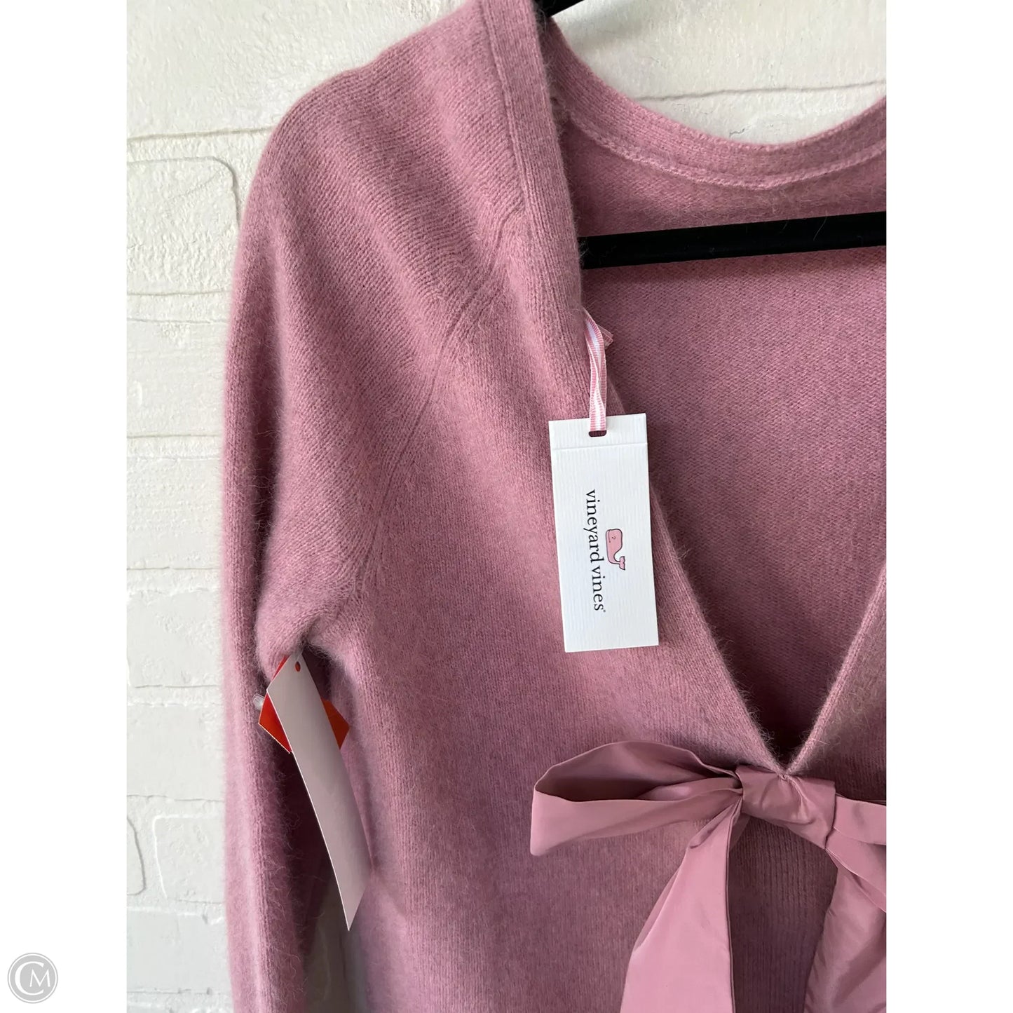 Sweater By Vineyard Vines In Pink, Size: M