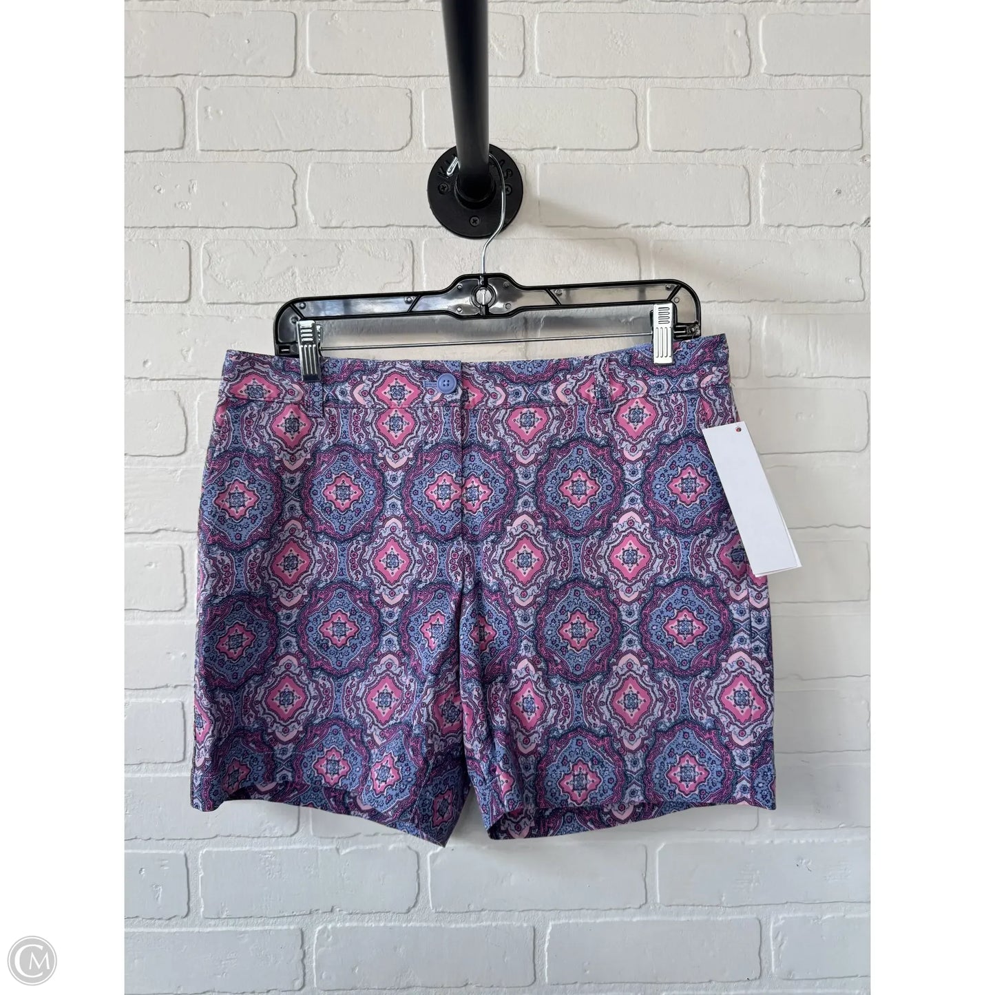 Shorts By Talbots In Blue & Pink, Size: 10p