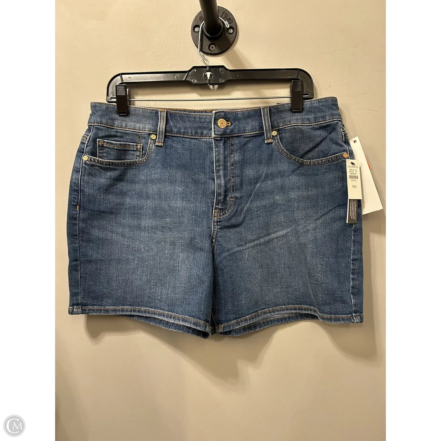 Shorts By Talbots In Blue Denim, Size: 10p