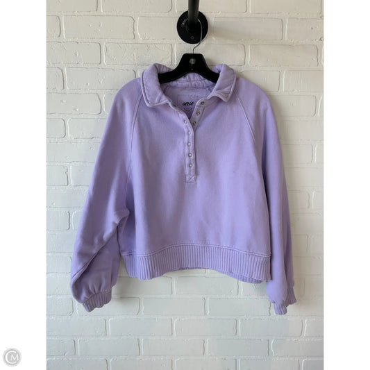 Sweatshirt Collar By Aerie In Purple, Size: M