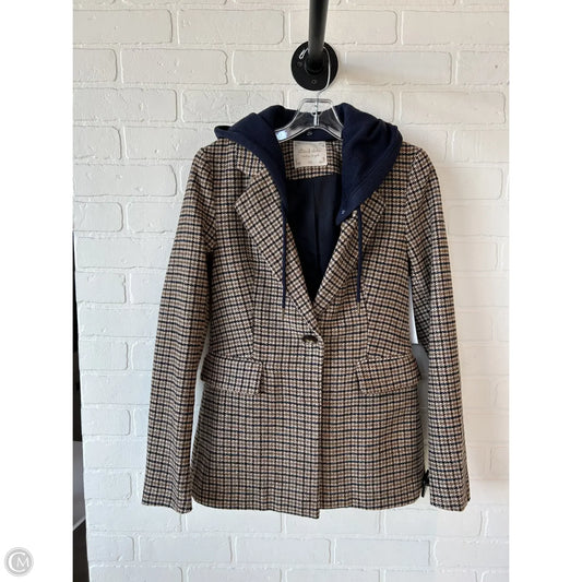 Blazer By Altard State In Blue & Brown, Size: Xs