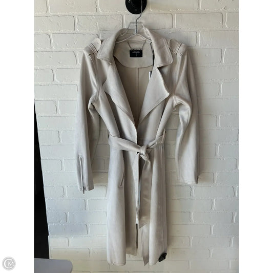 Coat Other By Tahari By Arthur Levine In Cream, Size: M