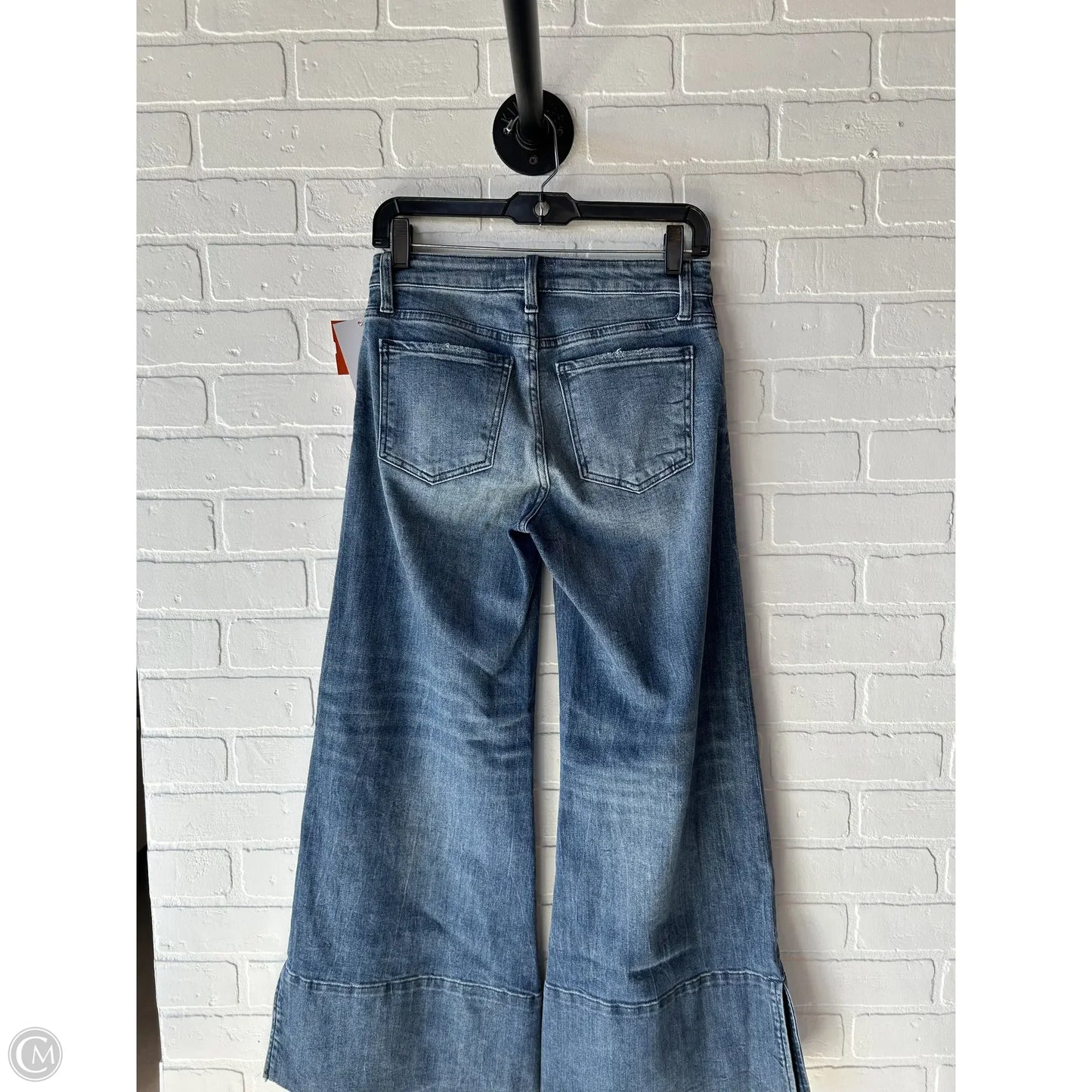 Jeans Wide Leg By Kut In Blue Denim, Size: 0