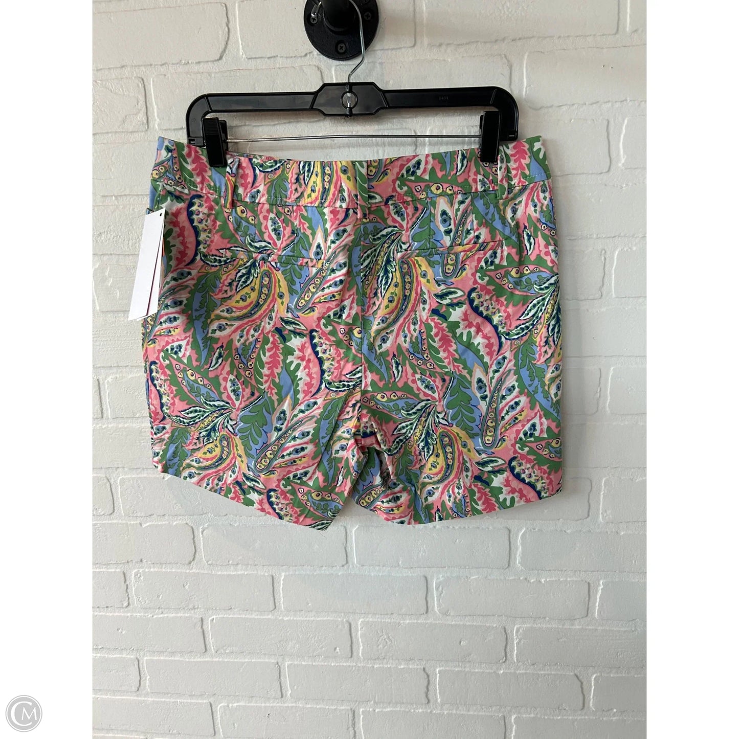 Shorts By Talbots In Green & Pink, Size: 10p