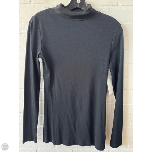Top Long Sleeve By A New Day In Black, Size: S