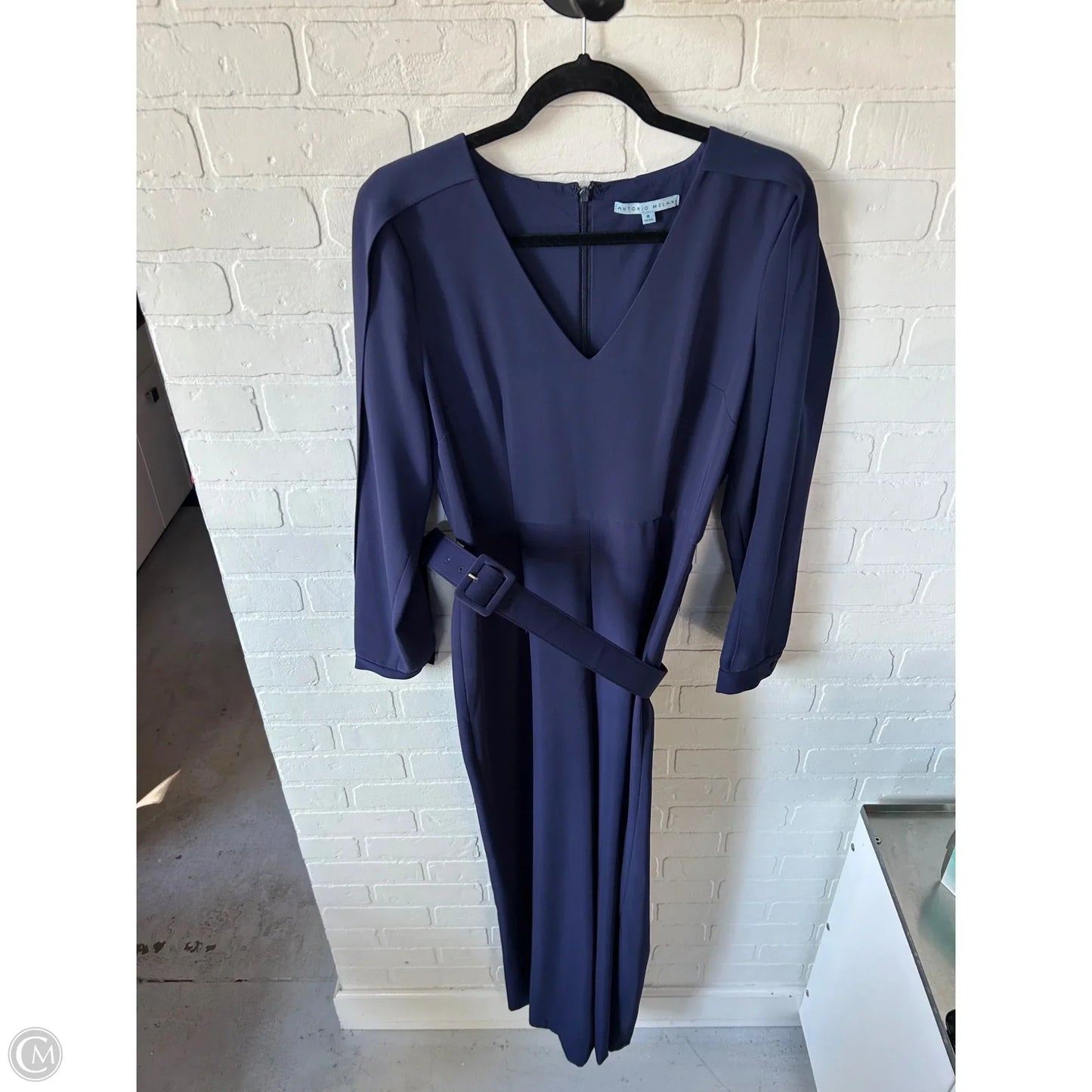 Jumpsuit By Antonio Melani In Blue, Size: M