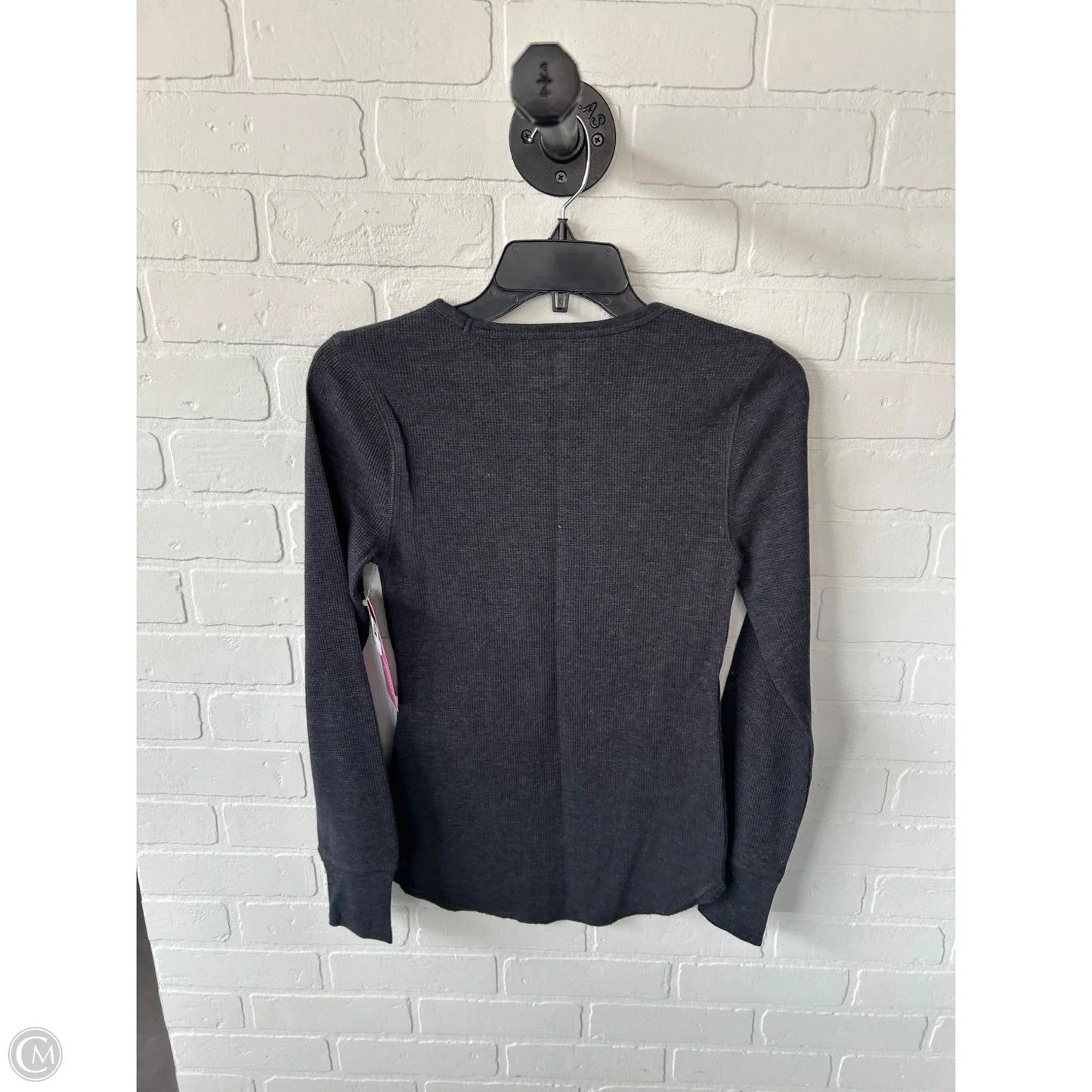 Top Long Sleeve Basic By Old Navy In Grey, Size: S