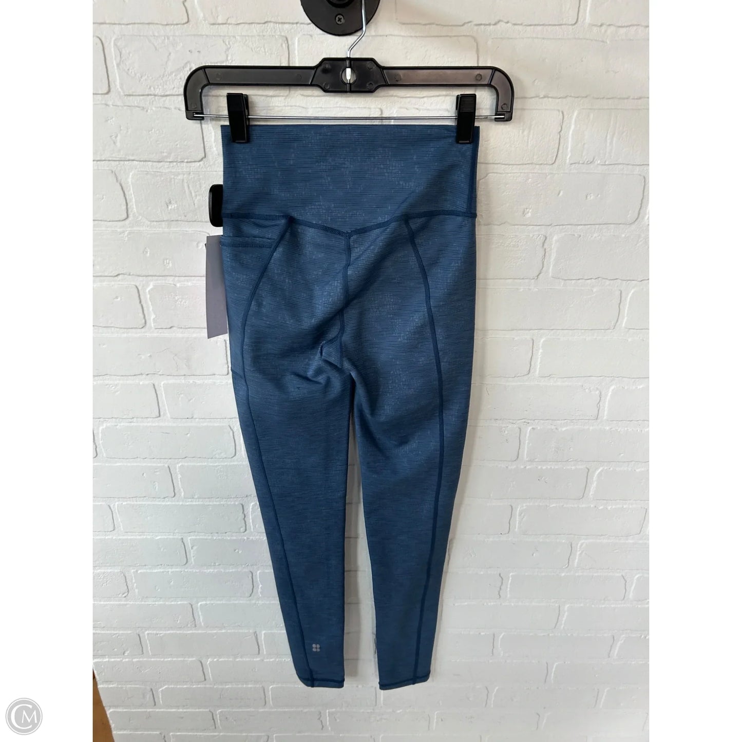 Athletic Leggings By Sweaty Betty In Blue, Size: 0