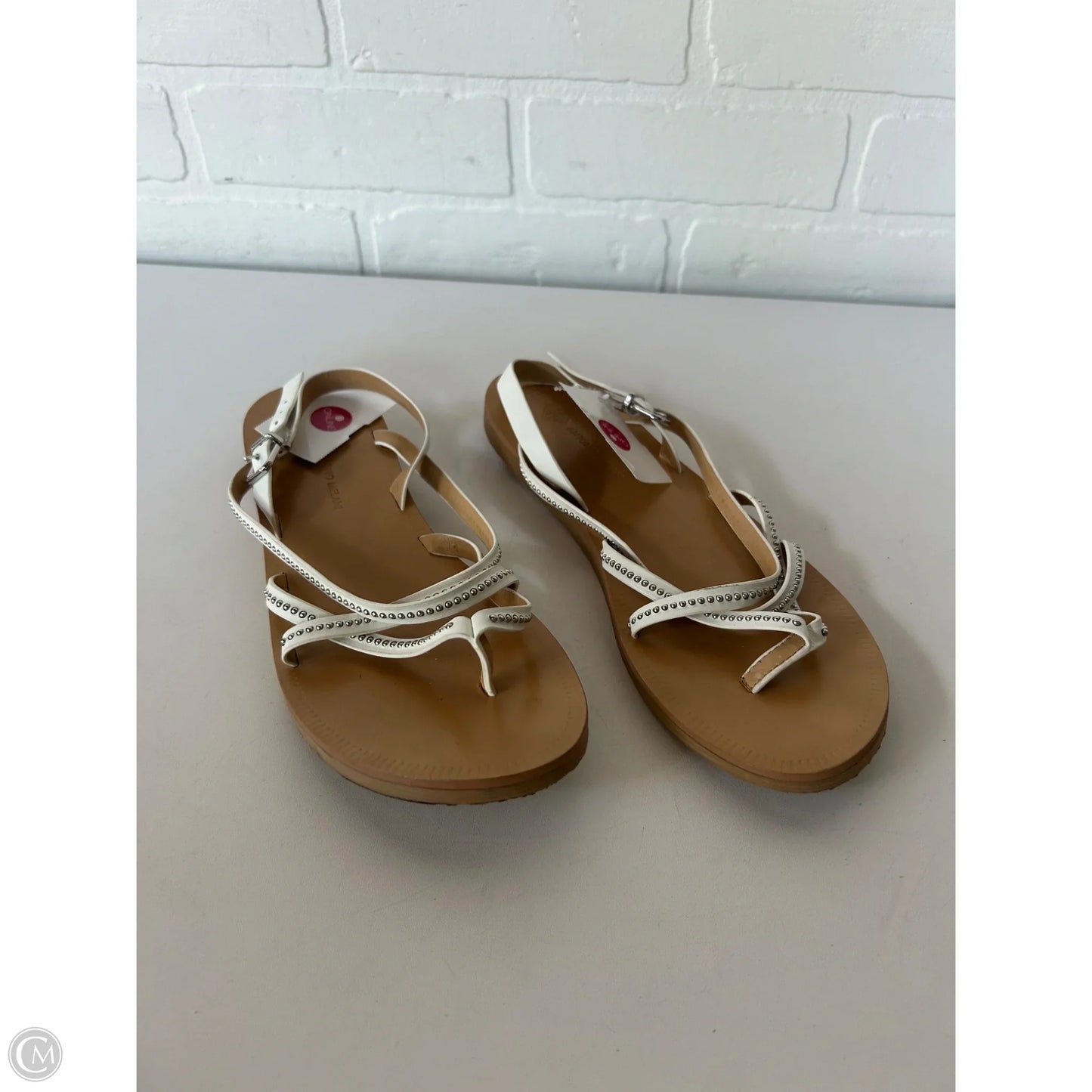 Sandals Flats By Antonio Melani In White, Size: 7.5