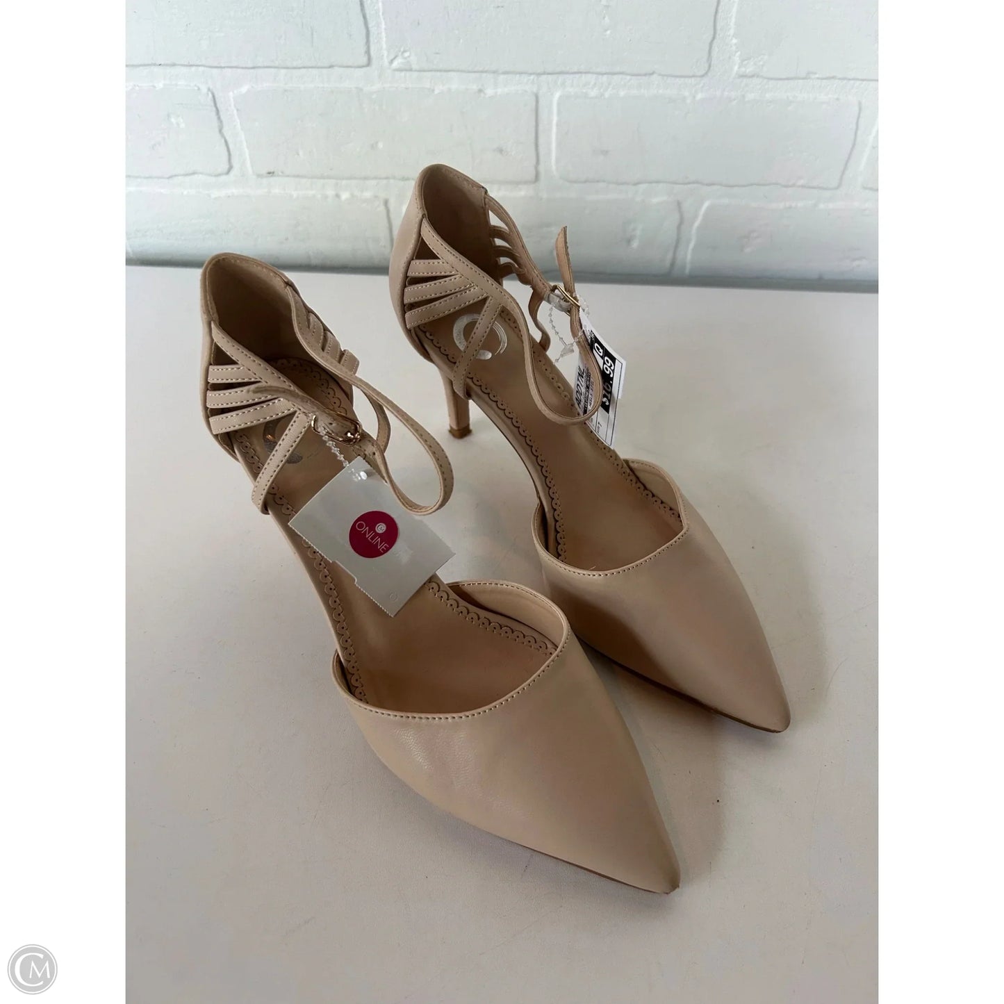 Shoes Heels Stiletto By Clothes Mentor In Tan, Size: 7