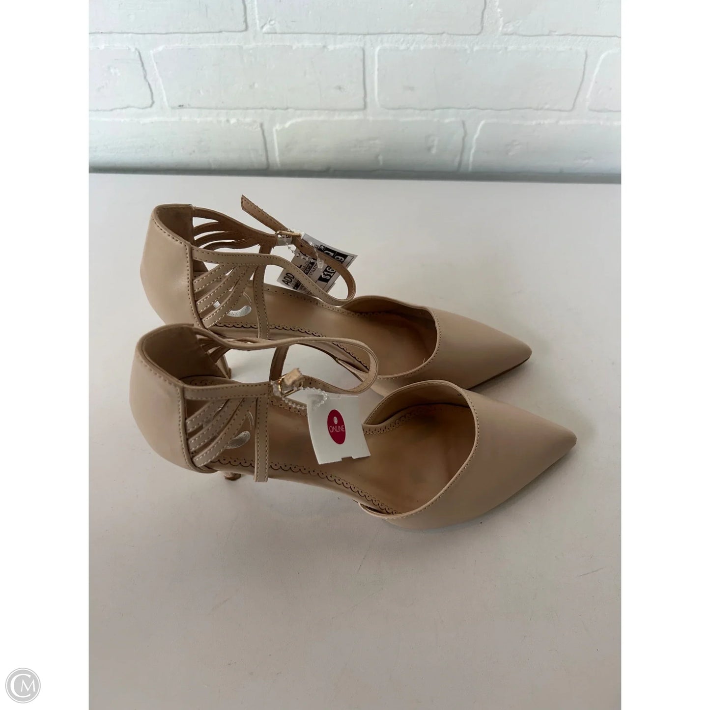 Shoes Heels Stiletto By Clothes Mentor In Tan, Size: 7