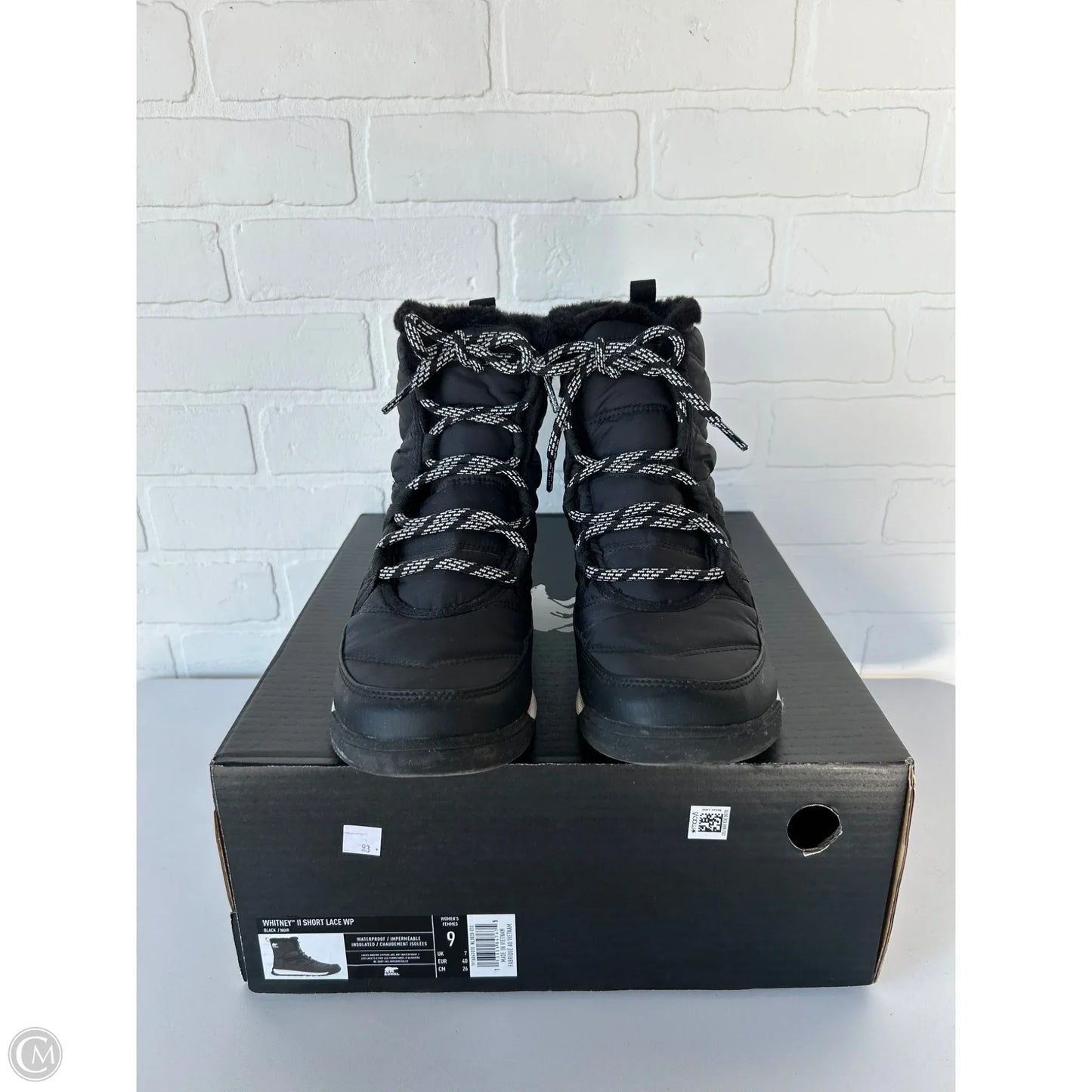 Boots Snow By Sorel In Black, Size: 9