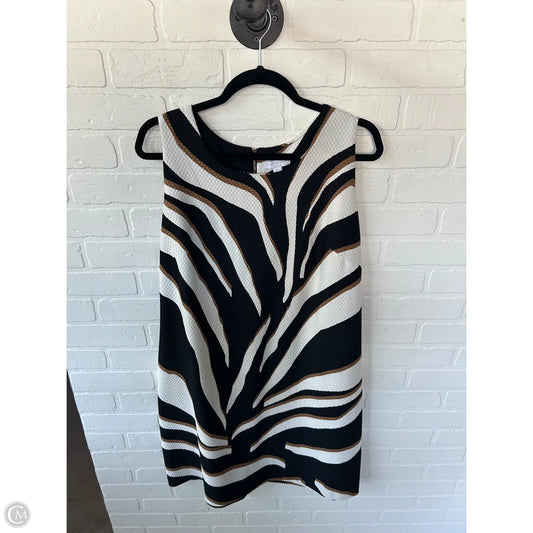 Dress Work By Charter Club In Black & White, Size: Xl