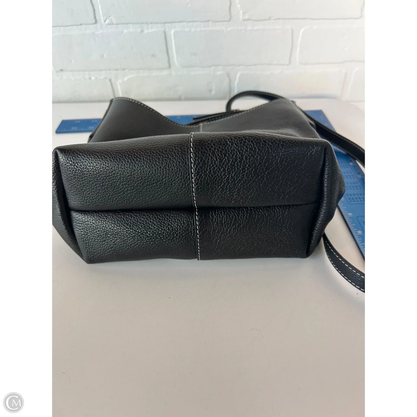 Handbag Leather By Banana Republic, Size: Small