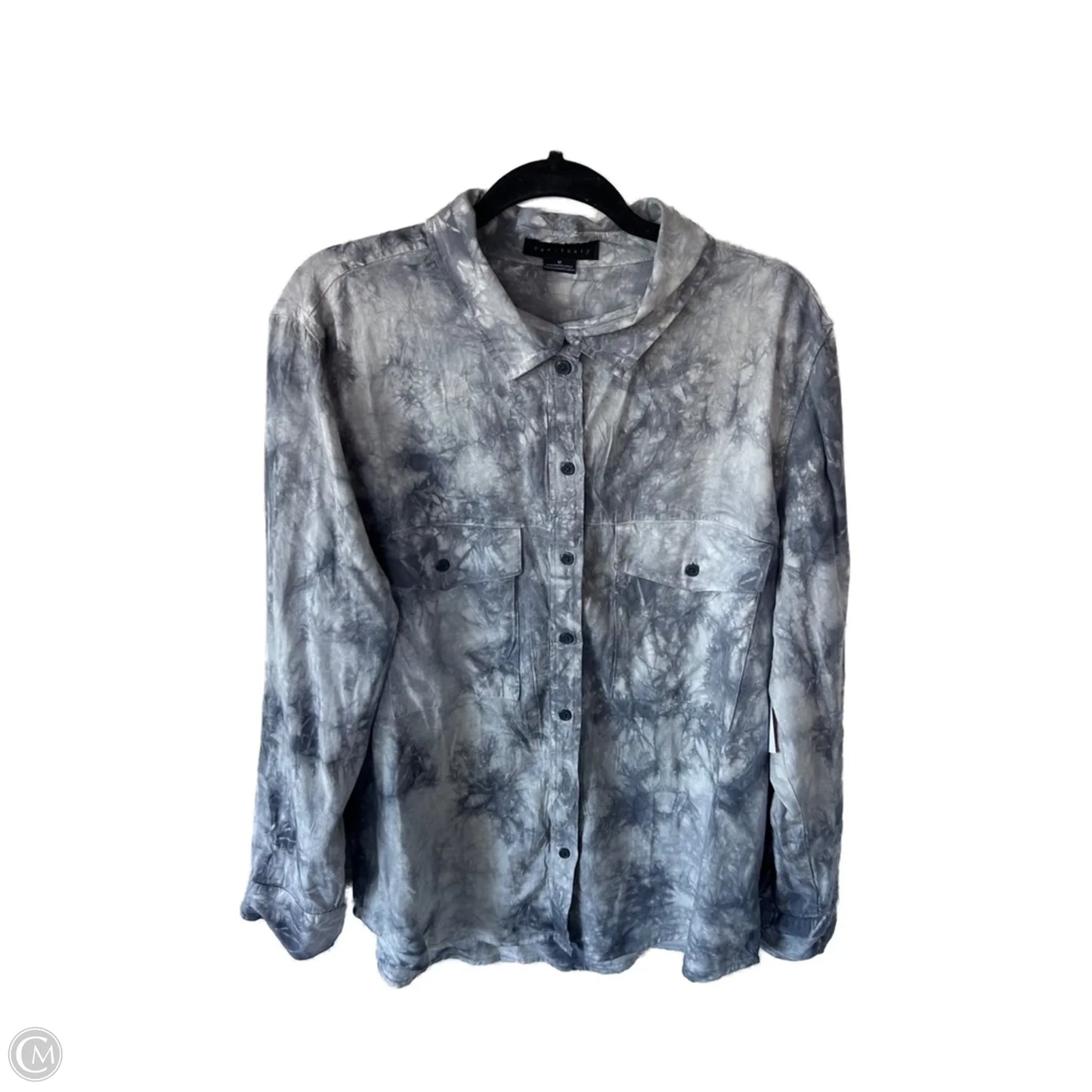 Top Long Sleeve By Sanctuary In Grey, Size: M