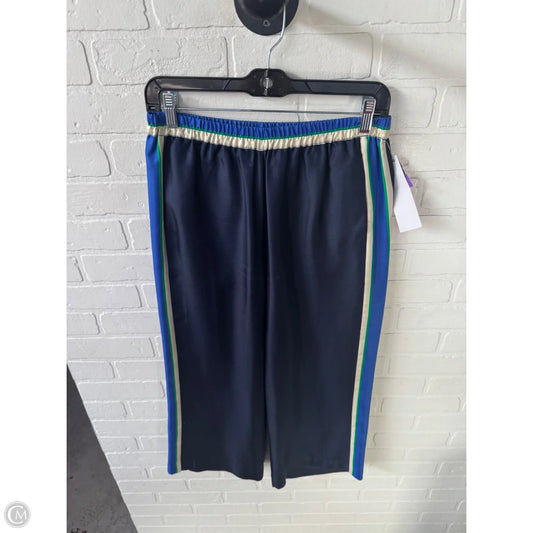 Pants Cropped By Elevenses In Navy, Size: 4