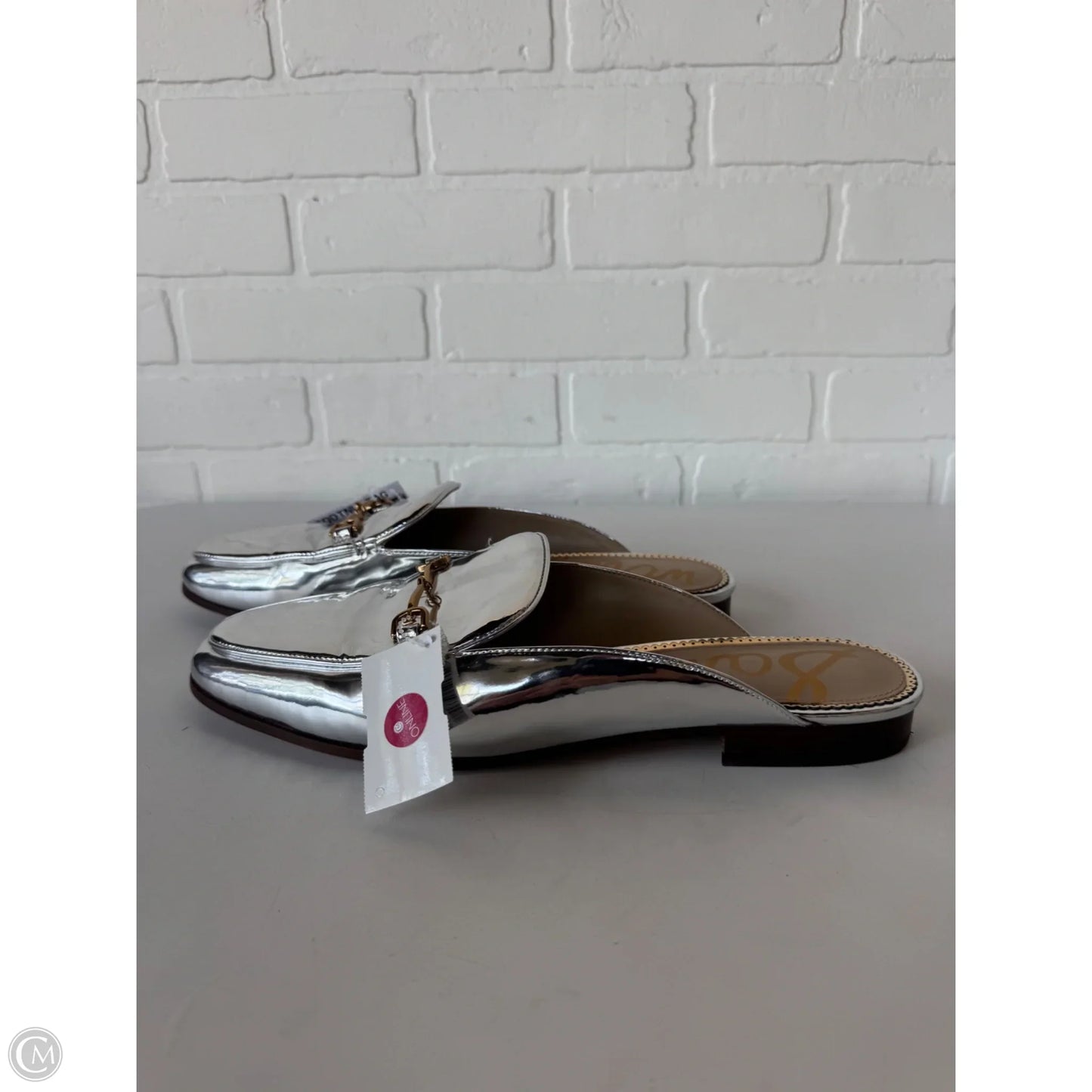 Shoes Flats By Sam Edelman In Silver, Size: 11