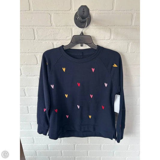 Sweatshirt Crewneck By Lou And Grey In Navy, Size: Xs
