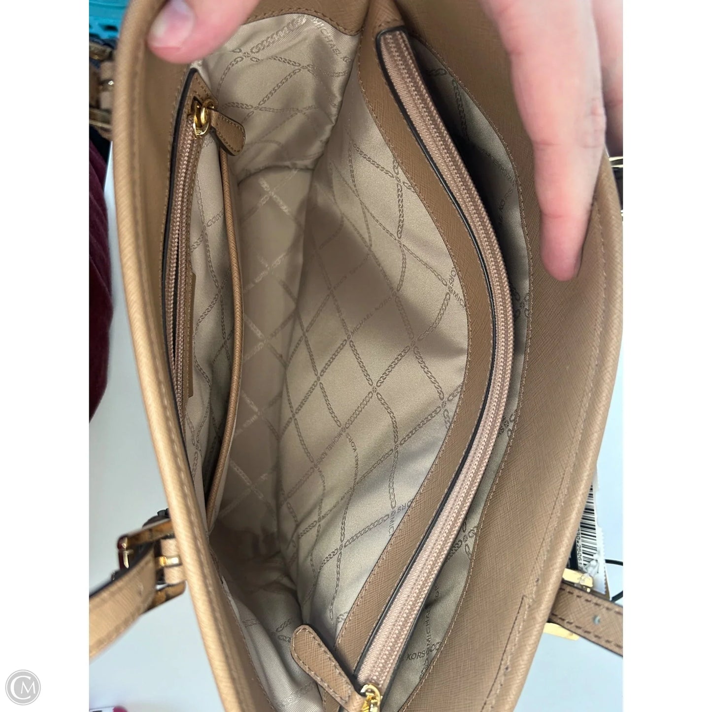 Tote Designer By Michael Kors, Size: Medium