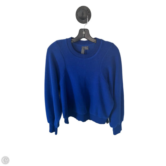 Athletic Sweatshirt Crewneck By Sweaty Betty In Blue, Size: S