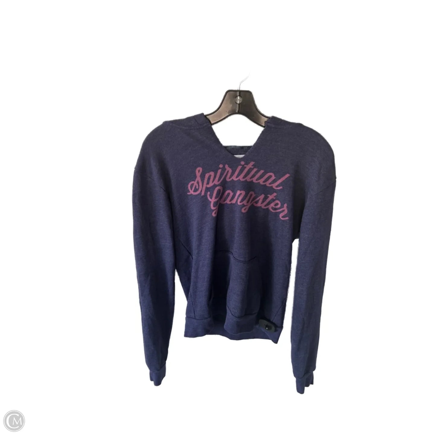 Sweatshirt Hoodie By Spiritual Gangster In Blue, Size: S