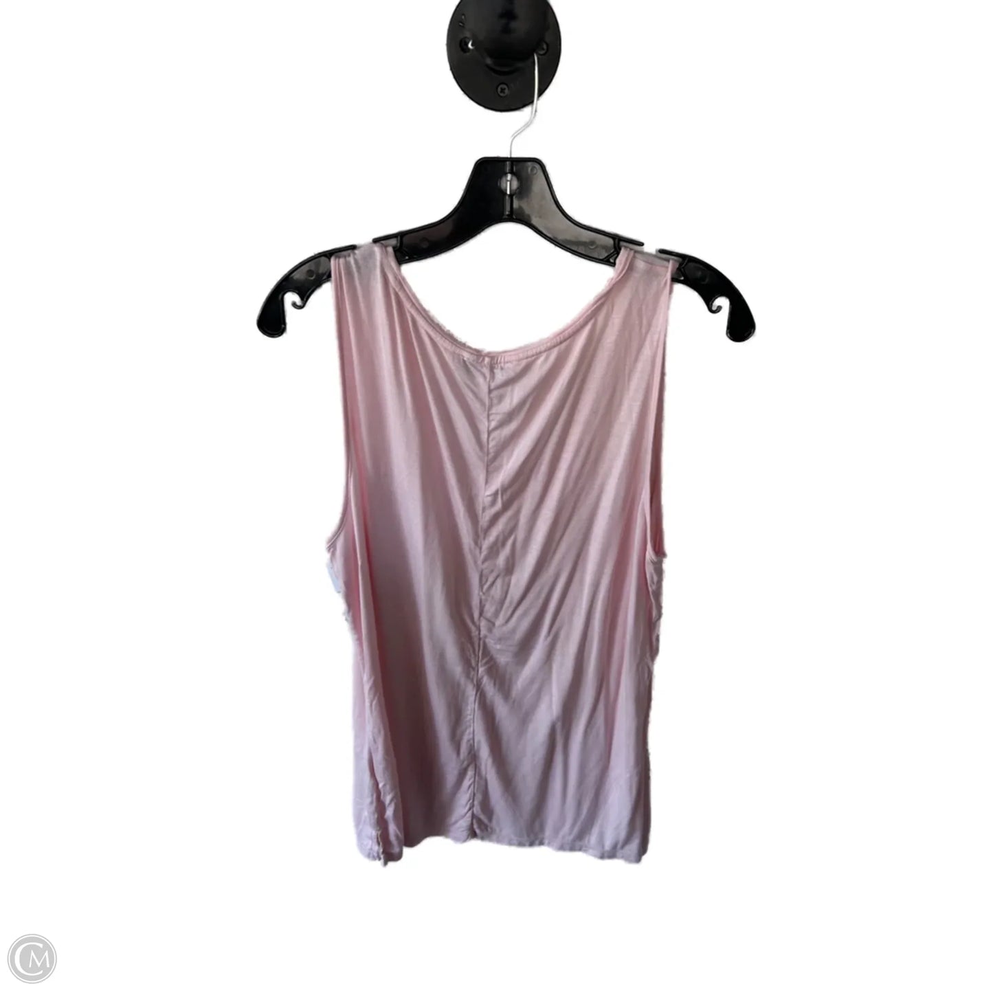 Top Sleeveless Basic By White House Black Market In Pink, Size: L