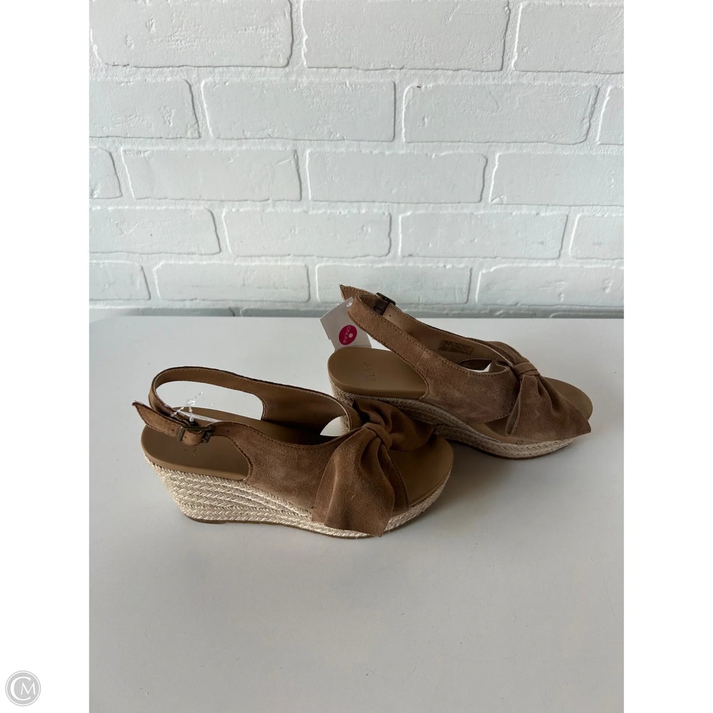 Sandals Designer By Ugg In Brown, Size: 6