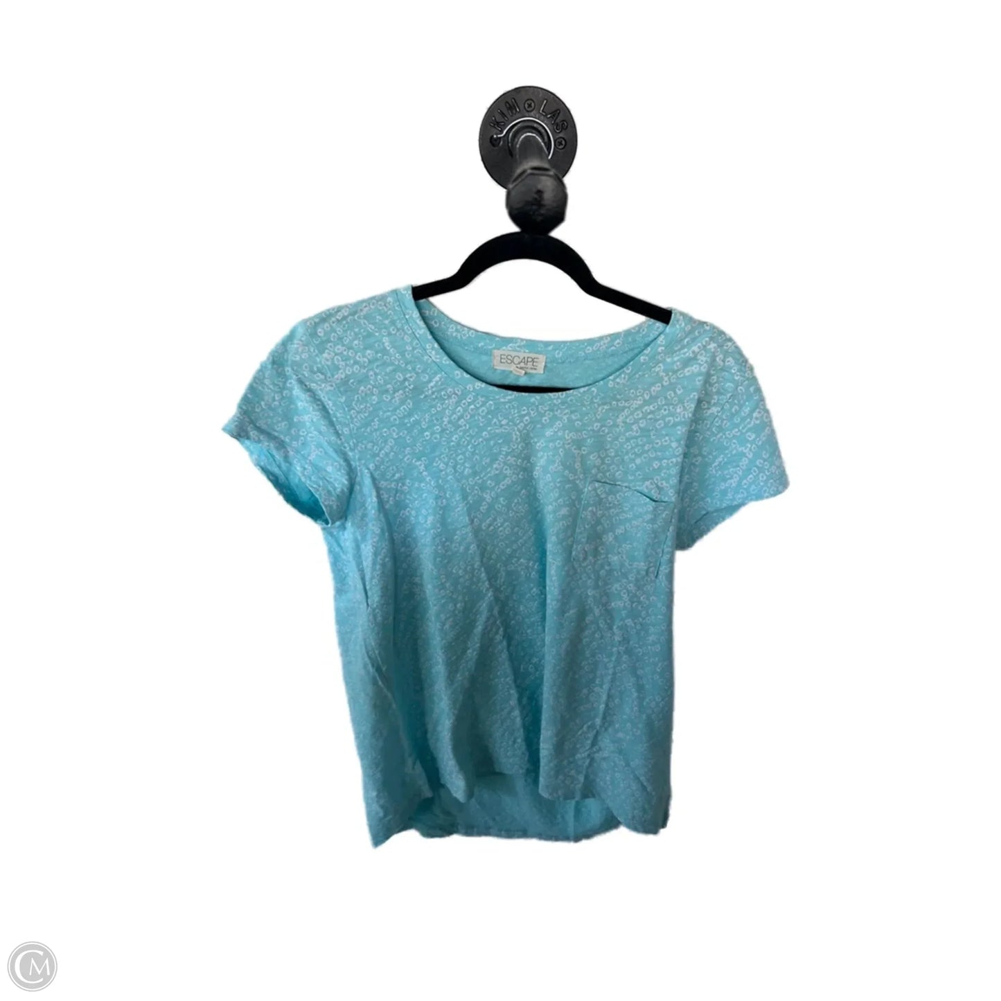 Top Short Sleeve Basic By Habitat In Blue, Size: S