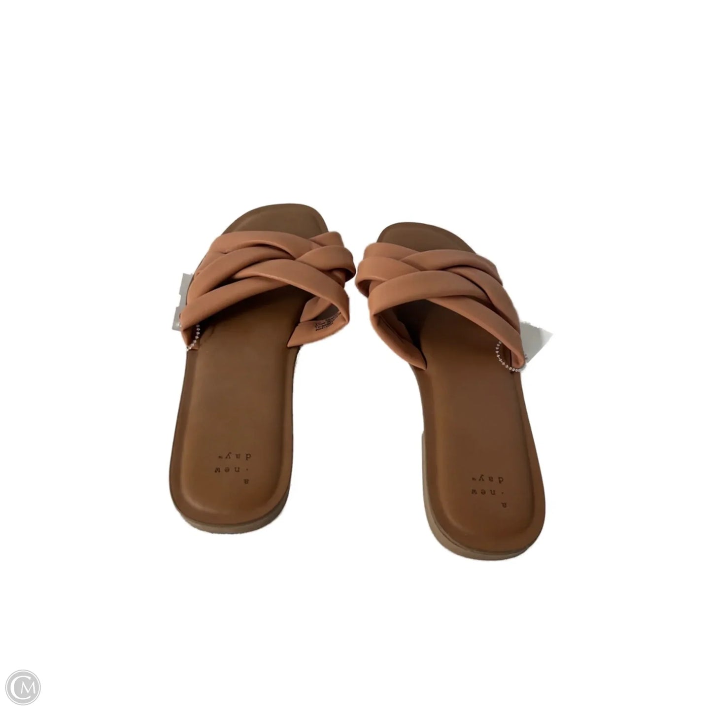 Sandals Flats By A New Day In Tan, Size: 10